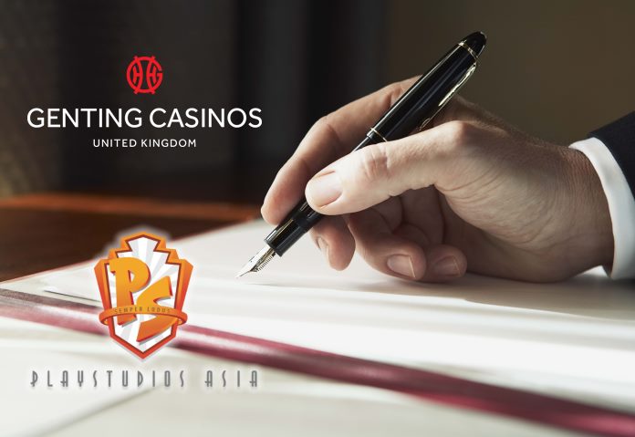 Казино компании Genting UK получат 40 игр от Playstudios